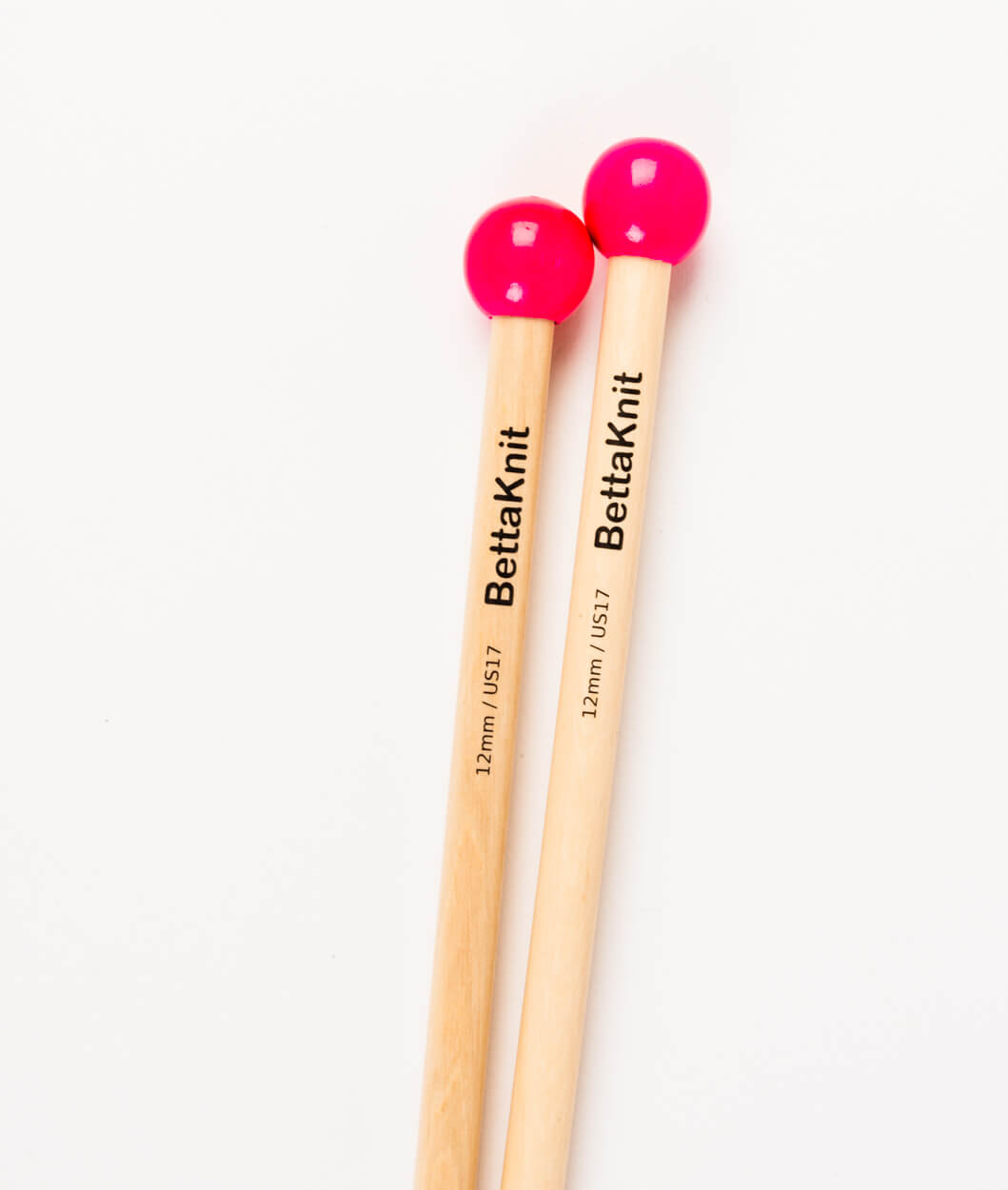 BEECHWOOD KNITTING NEEDLES
