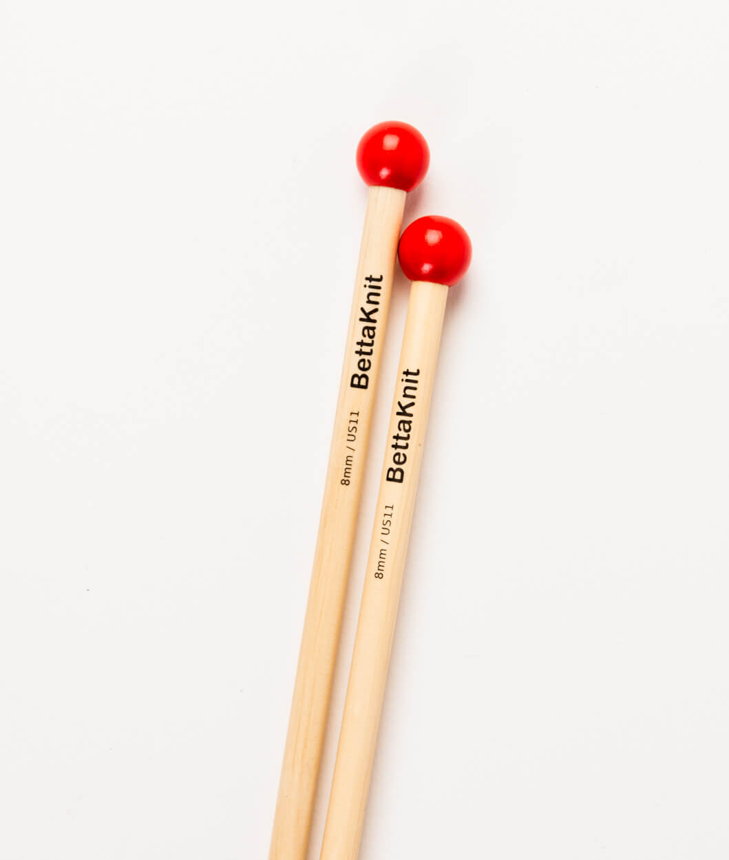 BEECHWOOD KNITTING NEEDLES