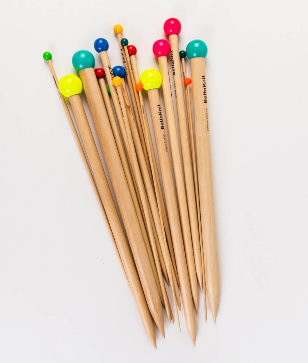 BEECHWOOD KNITTING NEEDLES