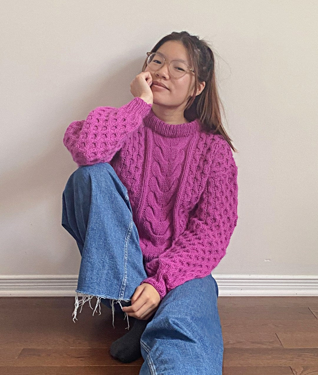 KNITTING KIT BUSY BEE JUMPER