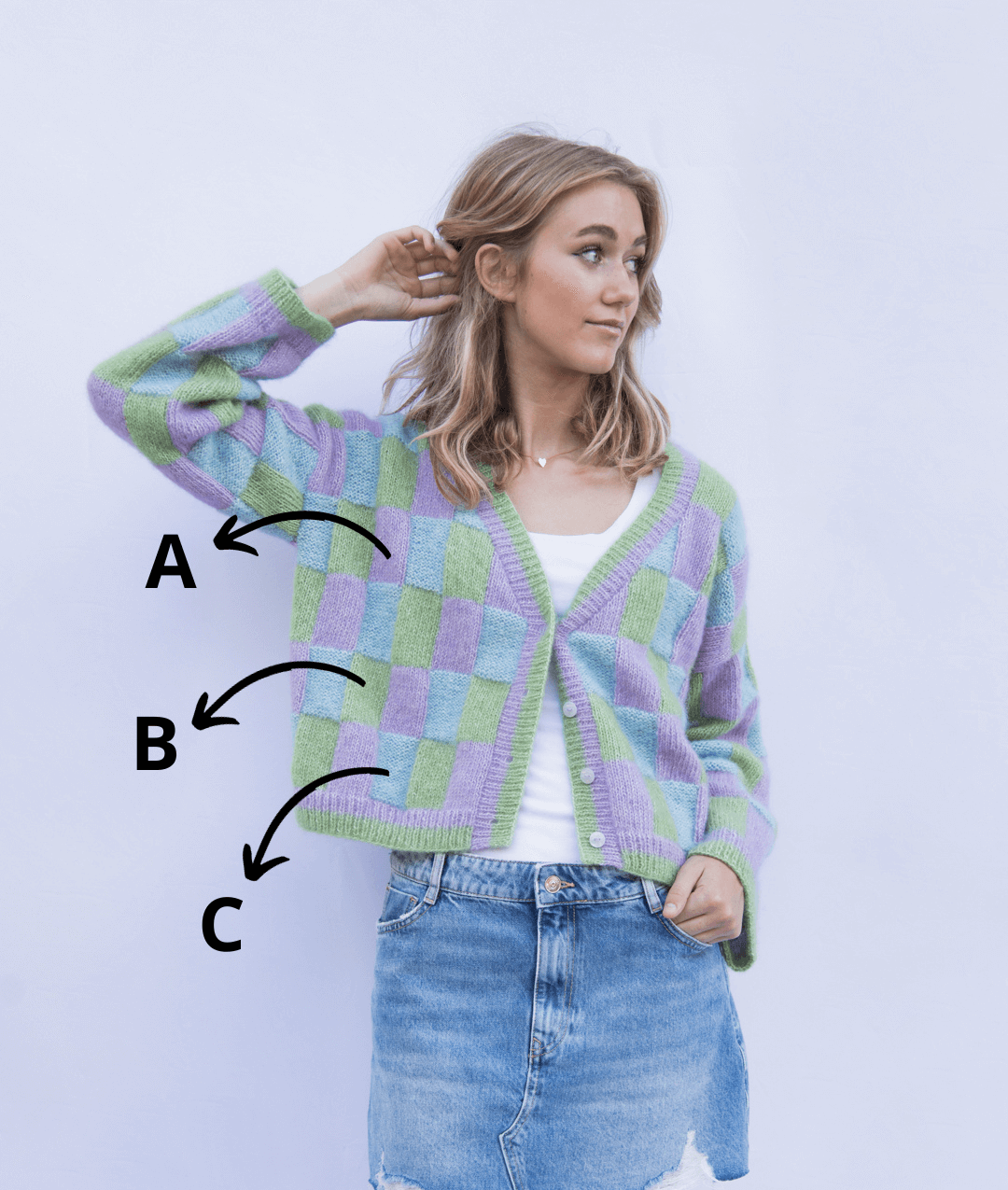 KNITTING KIT FREDDIE CARDIGAN