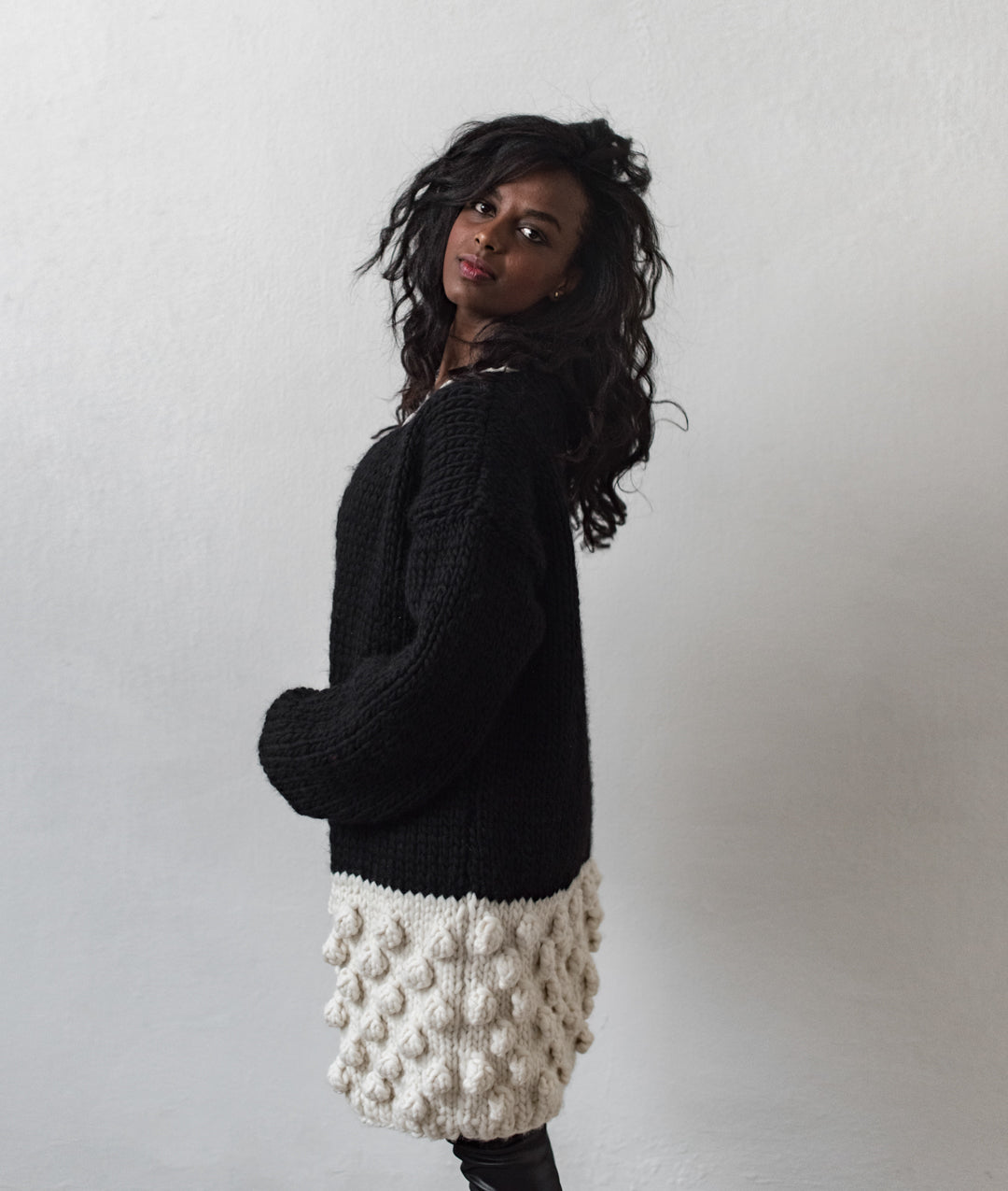 KNITTING KIT THE BUBBLES COAT
