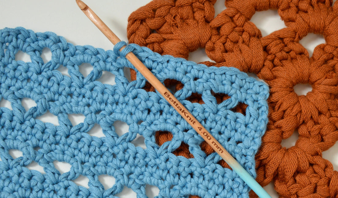 CROCHET STITCH PATTERN: RULED LATTICE STITCH TUTORIAL