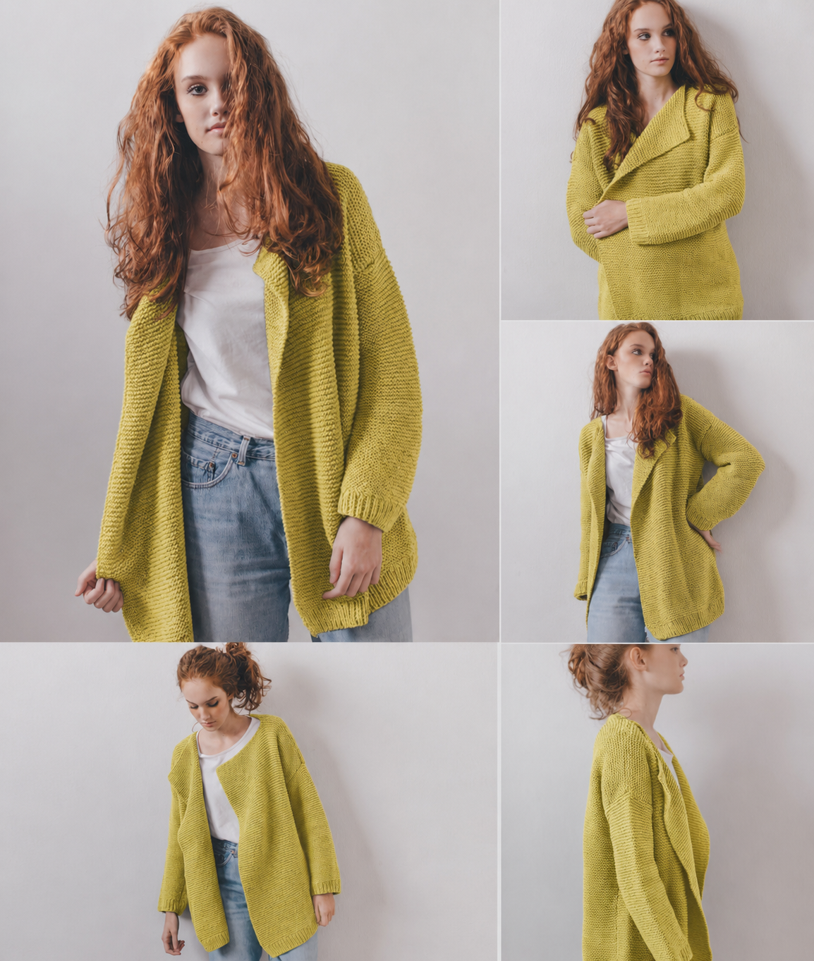JEAN CARDIGAN Sample