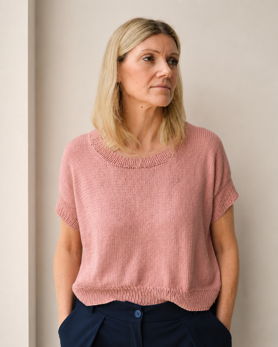 KNITTING KIT SILVIA TEE by Sosami