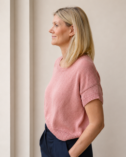 Load image 1 in gallery view. KNITTING KIT SILVIA TEE by Sosami