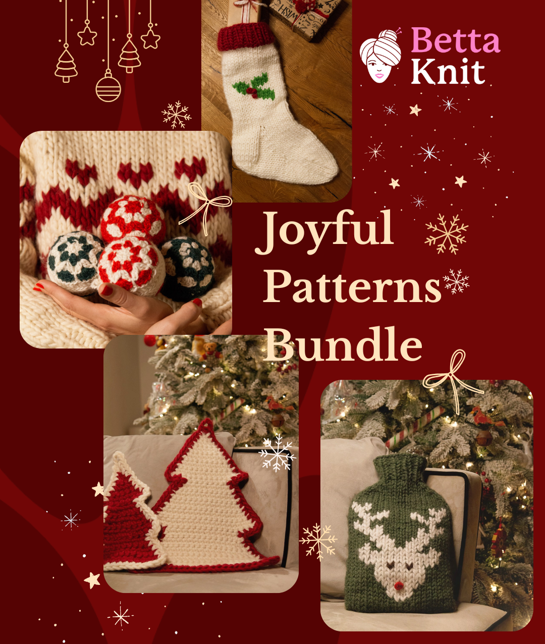 JOYFUL PATTERNS - DIGITAL PATTERN BUNDLE