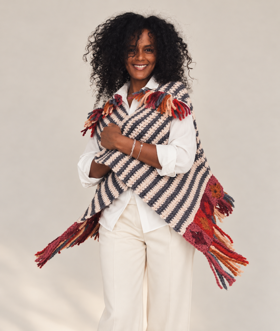 CROCHET KIT FUNKY GRANNY VEST