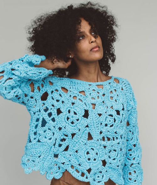 Load image 1 in gallery view. CROCHET KIT AIMEE TOP