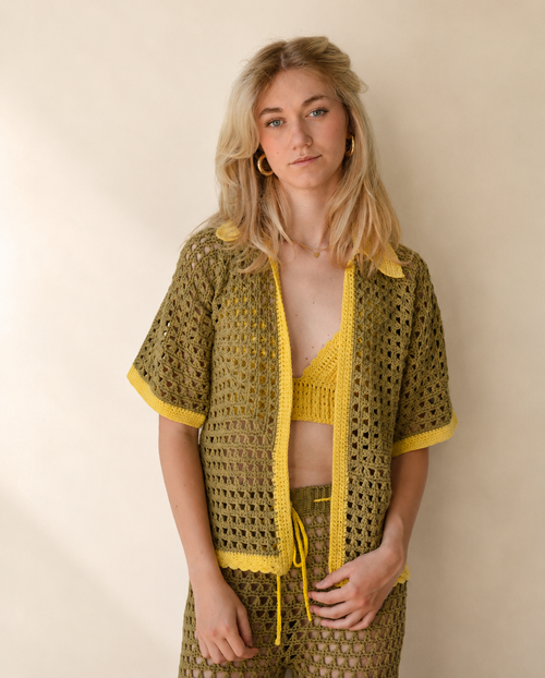 Load image 1 in gallery view. CROCHET KIT AMBER CARDIGAN by Noral Crochet