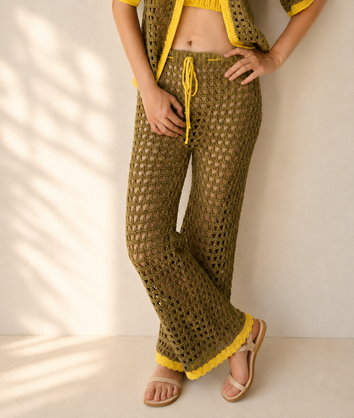 Load image 1 in gallery view. CROCHET KIT AMBER PANTS by Noral Crochet