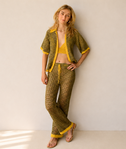 Load image 1 in gallery view. CROCHET KIT AMBER PANTS by Noral Crochet