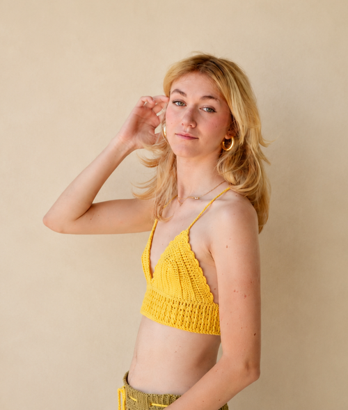 Load image 1 in gallery view. CROCHET KIT AMBER TOP by Noral Crochet