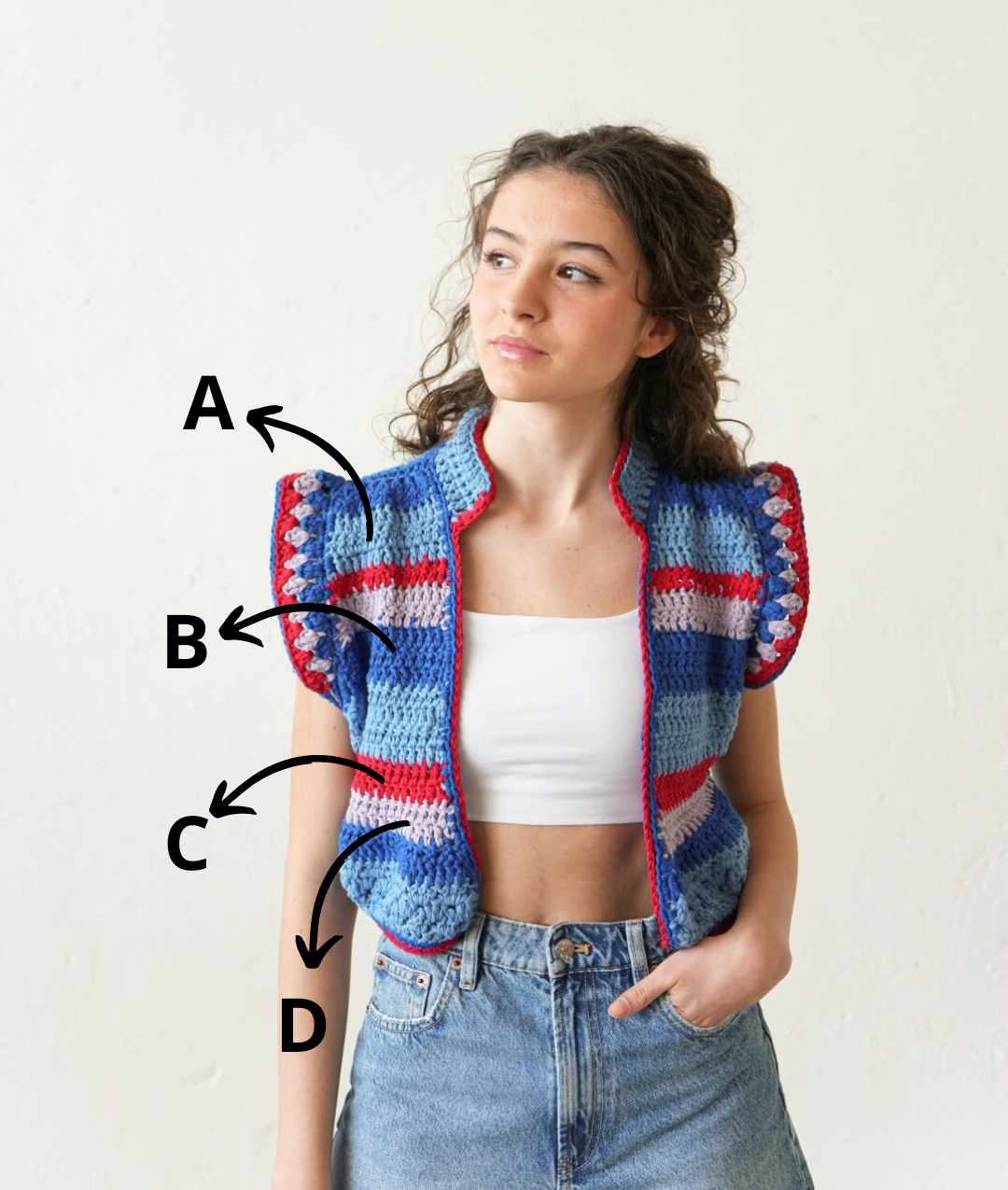 CROCHET KIT GRANADA VEST