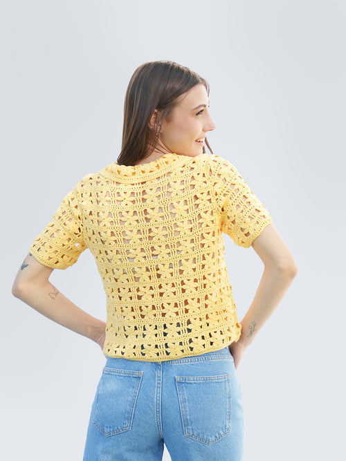 Load image 1 in gallery view. CROCHET KIT HIBISCUS TEE