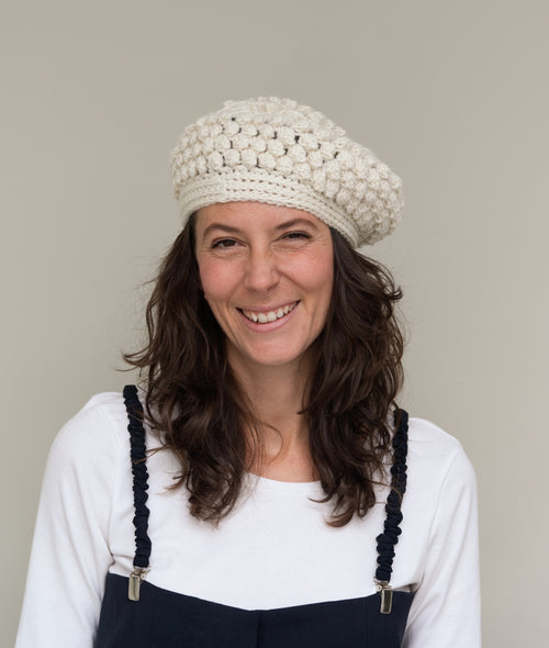 Load image 1 in gallery view. CROCHET KIT MARGOT BERET