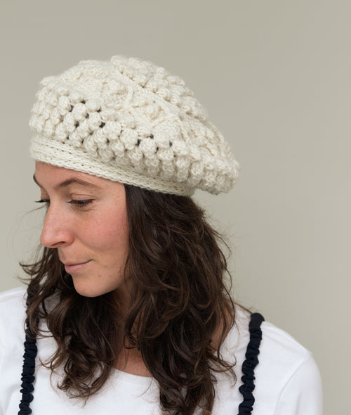 Load image 1 in gallery view. CROCHET KIT MARGOT BERET