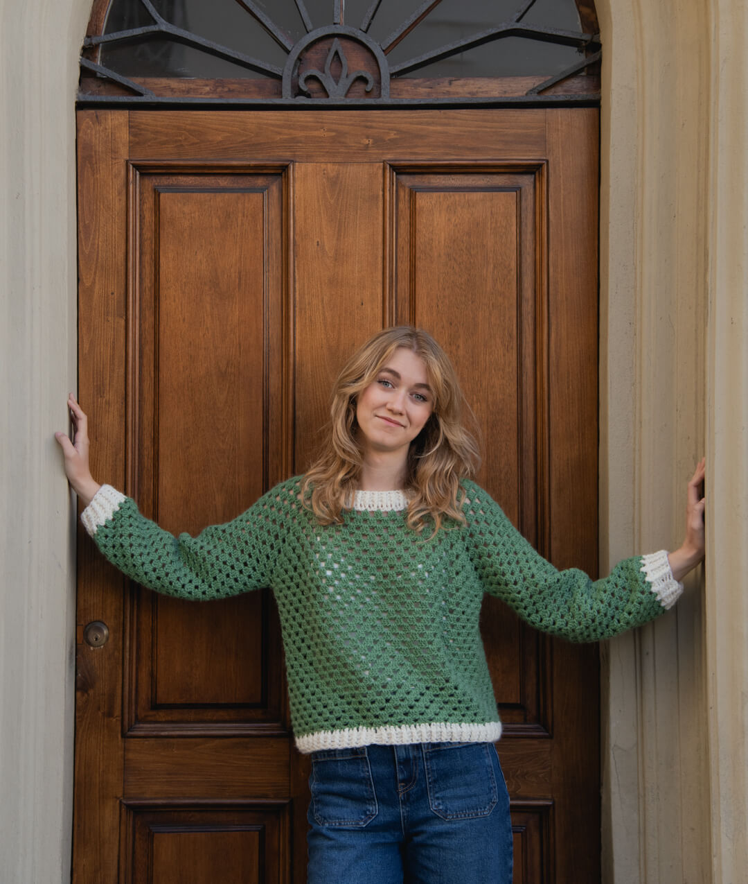 Merida Sweater Crochet Kit | Easy Woolpaca Handmade Sweater