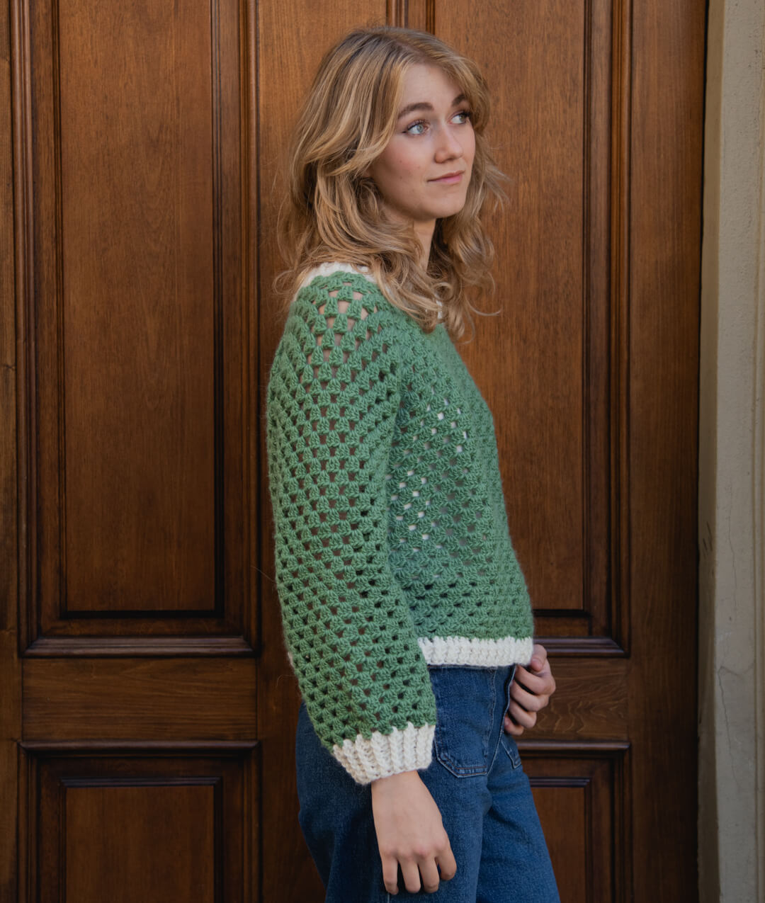 Merida Sweater Crochet Kit | Easy Woolpaca Handmade Sweater