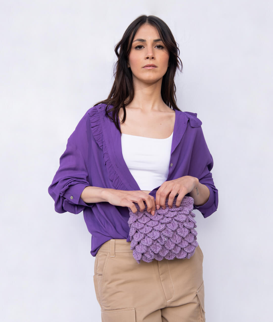 CROCHET KIT MERMAID CLUTCH