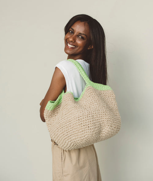 Load image 1 in gallery view. CROCHET KIT MONIQUE BAG