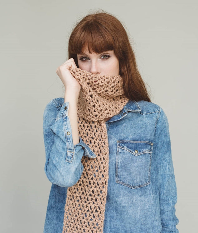 CROCHET KIT PASCALE SCARF