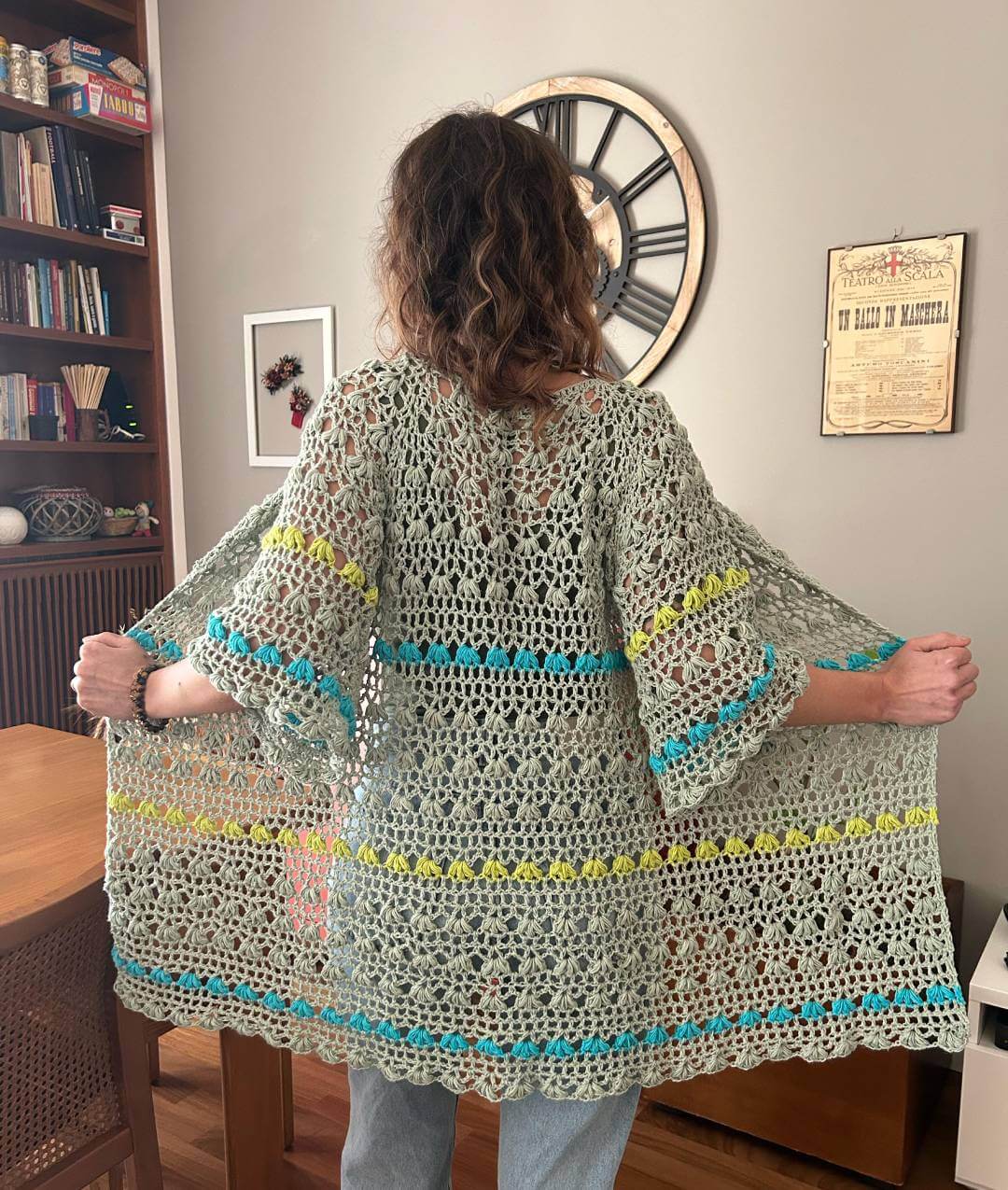 CROCHET KIT RACHEL CARDIGAN by Noral Crochet