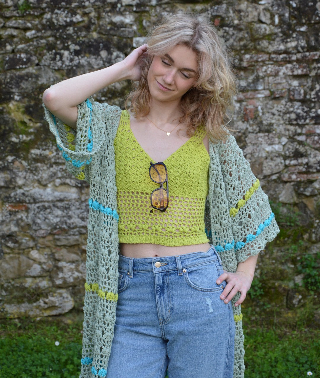 CROCHET KIT RACHEL CARDIGAN by Noral Crochet