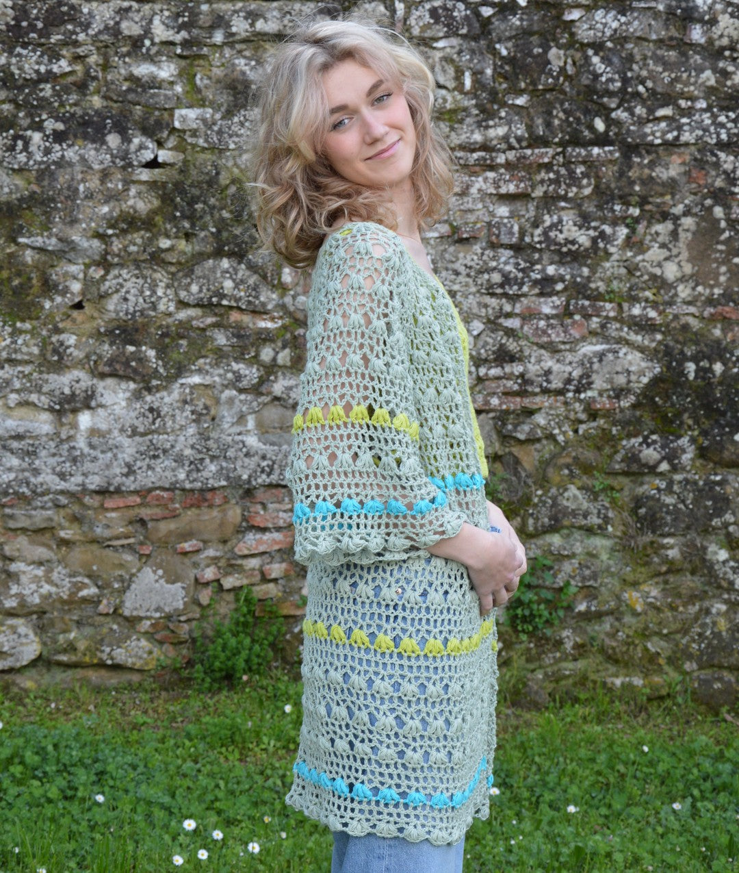 CROCHET KIT RACHEL CARDIGAN by Noral Crochet