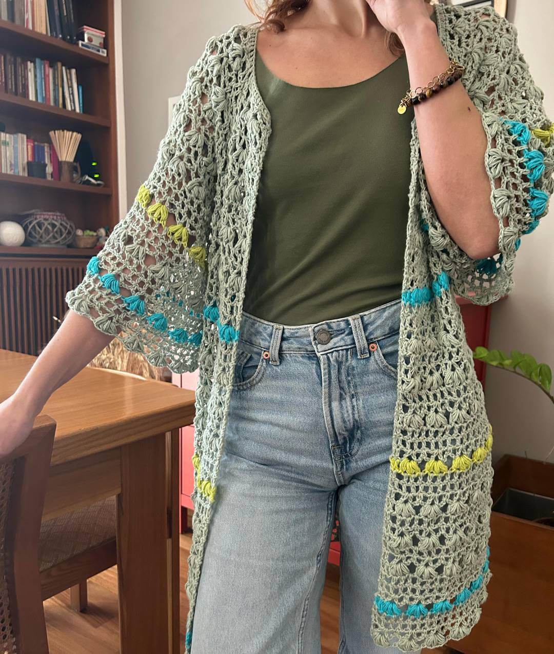CROCHET KIT RACHEL CARDIGAN by Noral Crochet