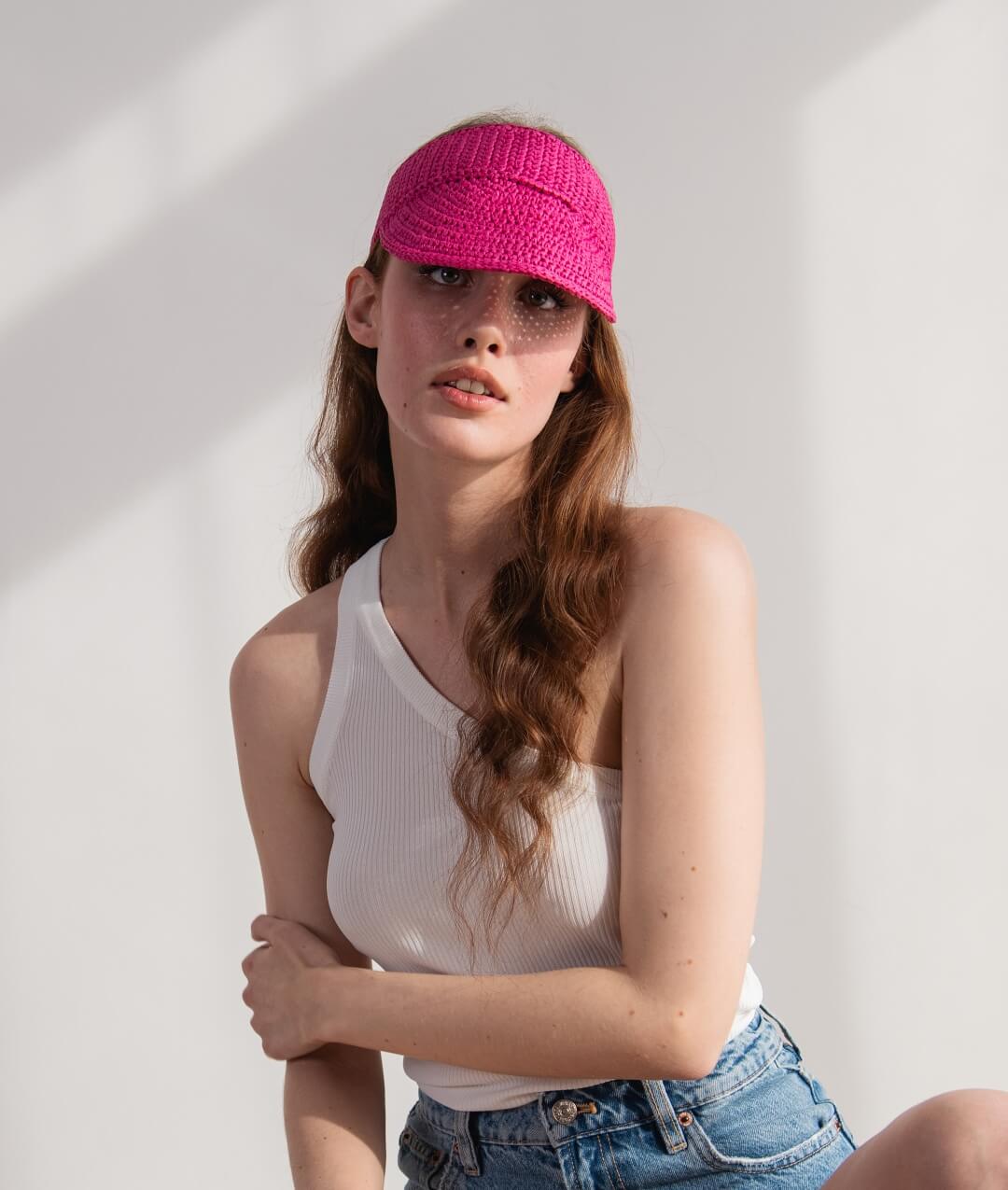 CROCHET KIT SANTA MONICA VISOR