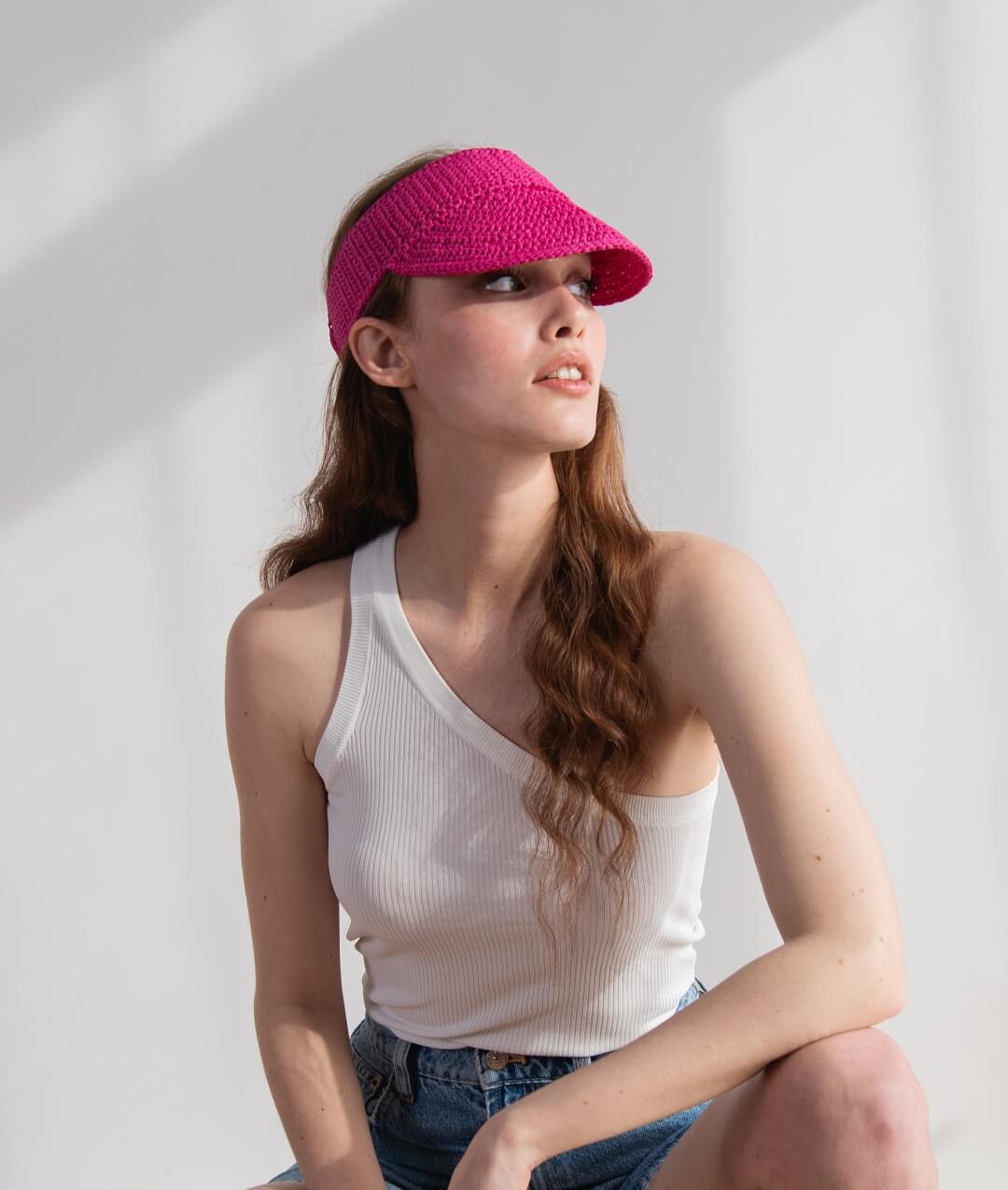 CROCHET KIT SANTA MONICA VISOR