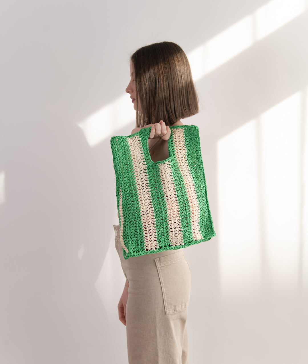 CROCHET KIT VARADERO STRIPED BAG