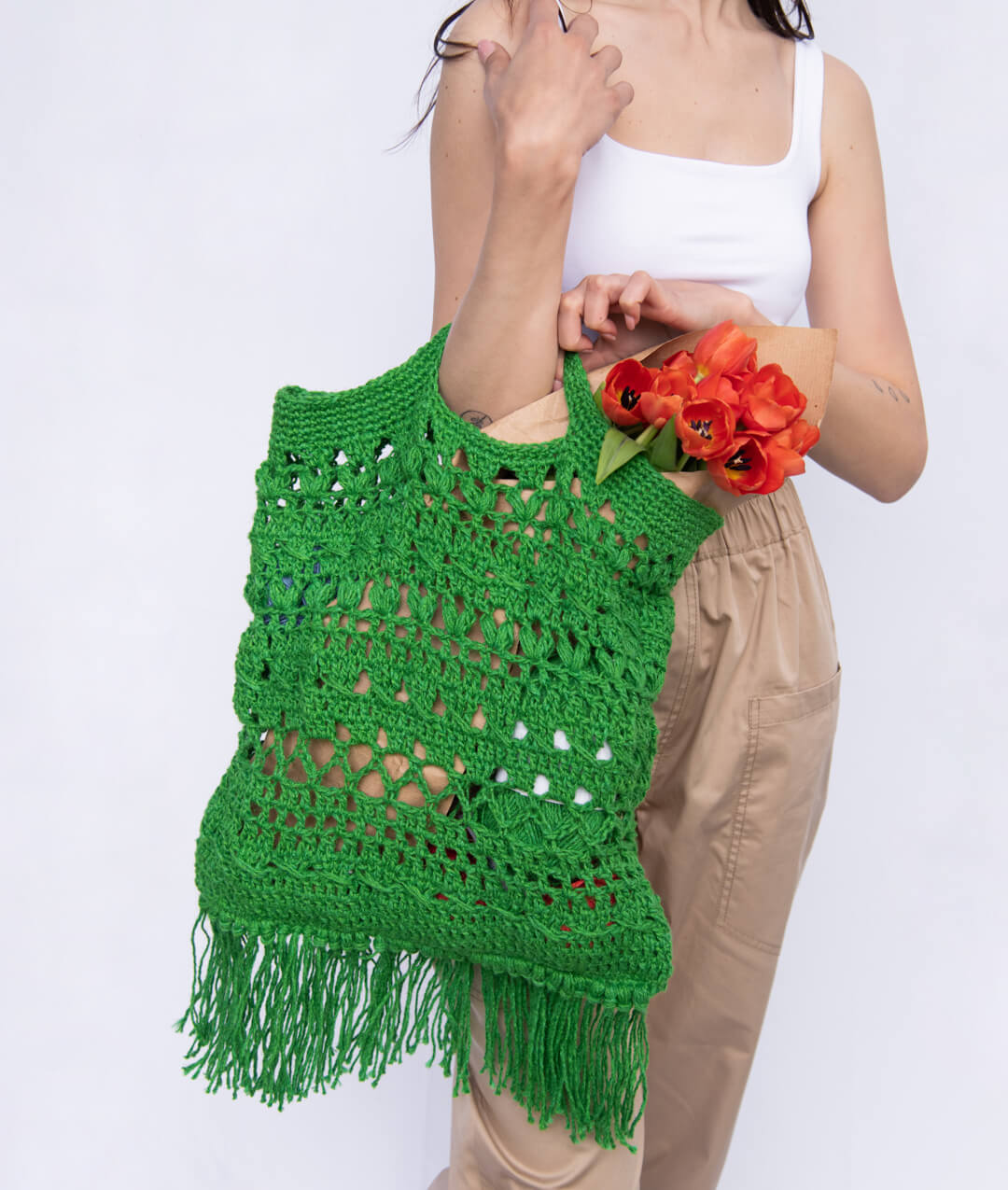 CROCHET KIT WILDFLOWER BAG