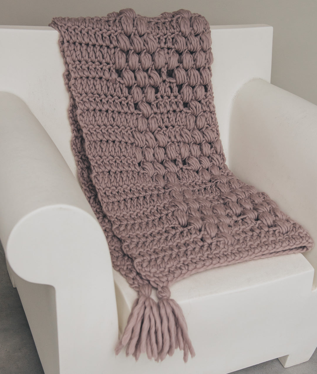 CROCHET KIT COZY BLANKET