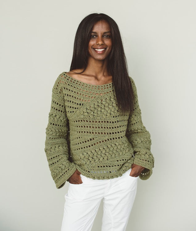 CROCHET KIT ELISEE PULL