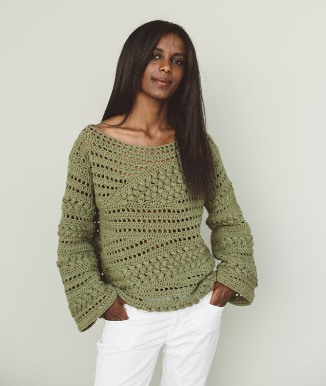 CROCHET KIT ELISEE PULL