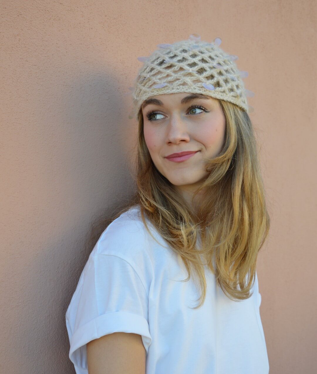 CROCHET KIT FAIRY MESH HAT