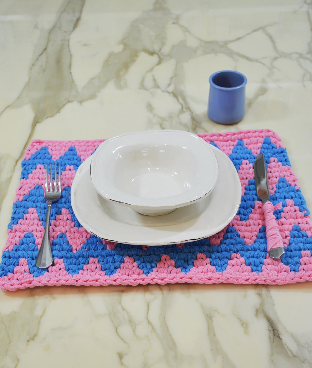 CROCHET KIT ZIGZAG PLACEMATS