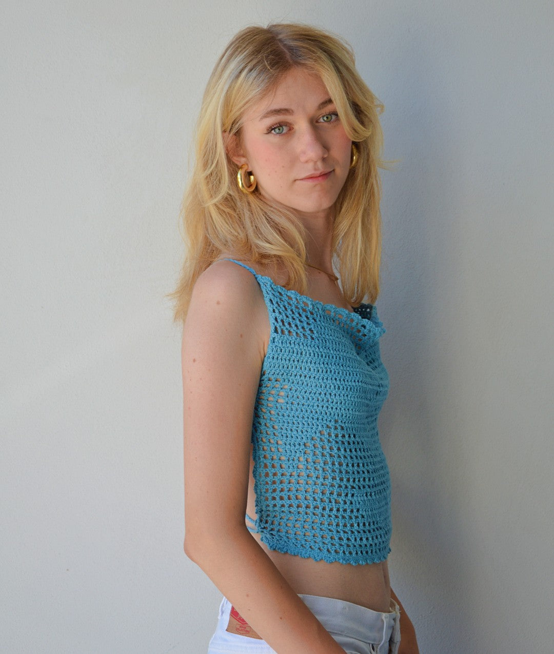 STAR TOP FILET – DIGITAL PATTERN by Kundalini Knitwear