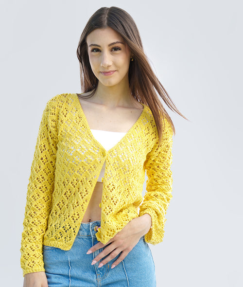 Load image 1 in gallery view. KNITTING KIT MEGAN CARDI