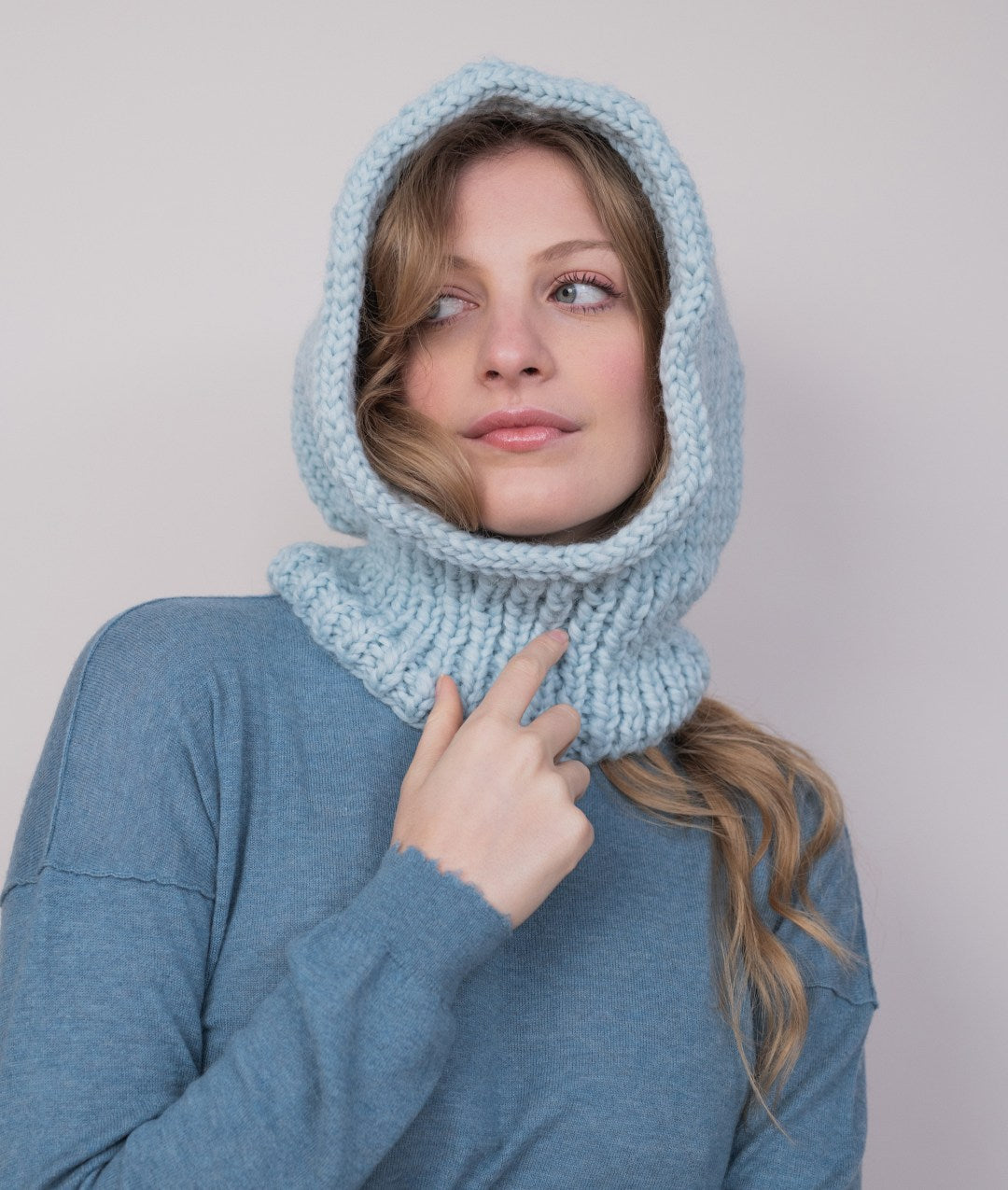 KNITTING KIT ANJA HOOD