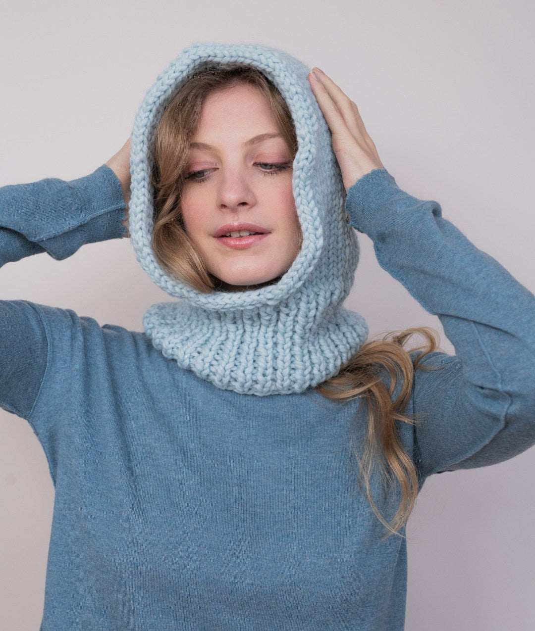 KNITTING KIT ANJA HOOD