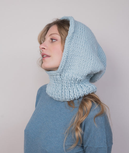 Load image 1 in gallery view. KNITTING KIT ANJA HOOD