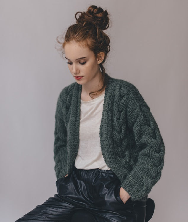 KNITTING KIT BECKY CARDIGAN