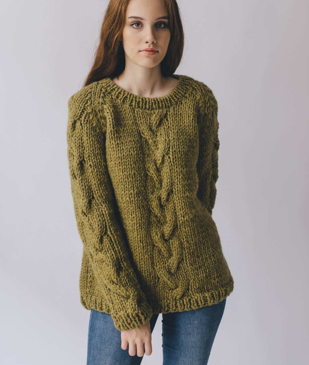 KNITTING KIT BLUE HILL JUMPER
