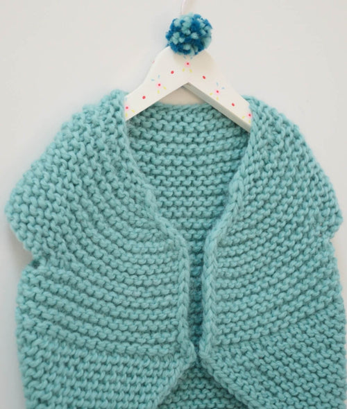Load image 1 in gallery view. KNITTING KIT BUTTERCUP CAPE