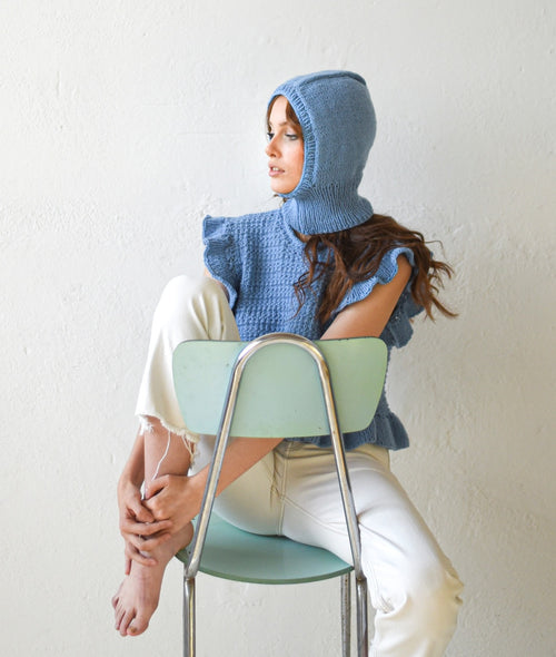 Load image 1 in gallery view. KNITTING KIT CORTINA BALACLAVA