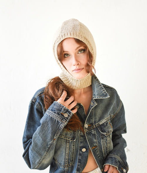 Load image 1 in gallery view. KNITTING KIT CORTINA BALACLAVA