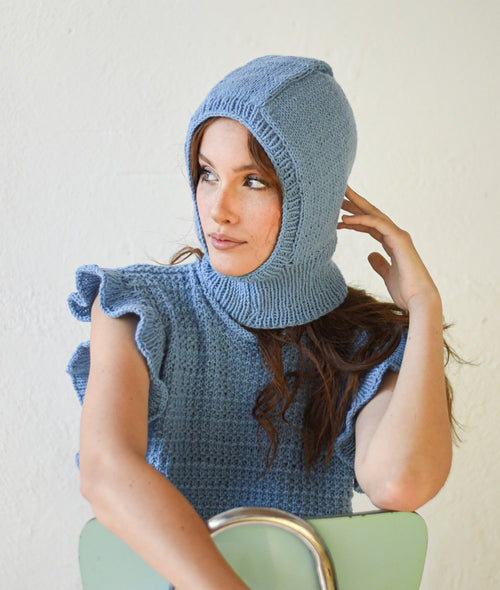 Load image 1 in gallery view. KNITTING KIT CORTINA BALACLAVA